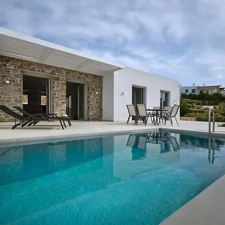 Вилла Nala With Sea Views And Private Pool Aspro Chorio